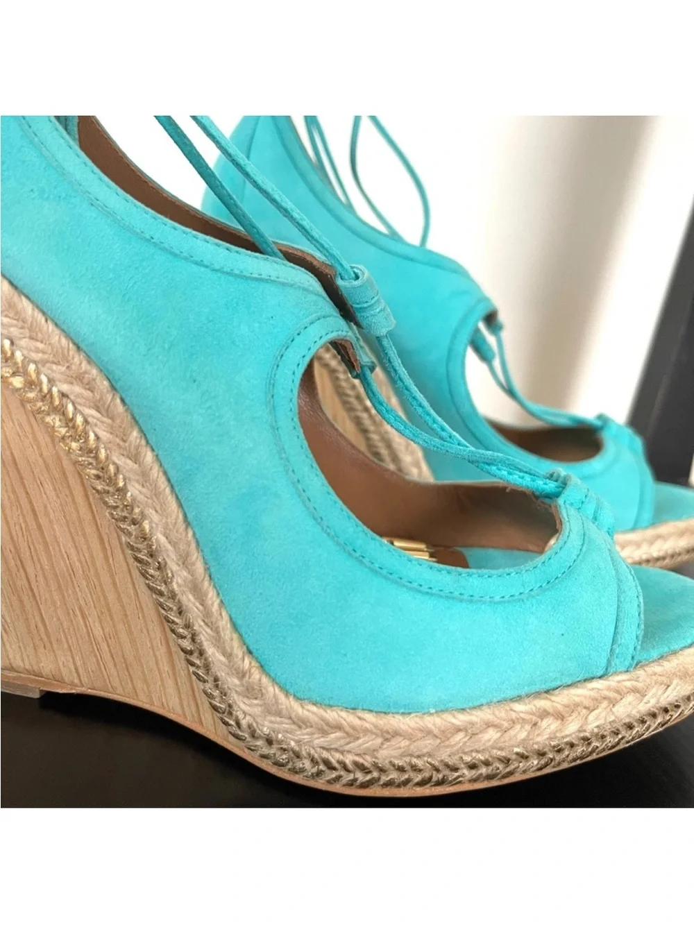 AQUAZZURA Jennifer Lopez wedges